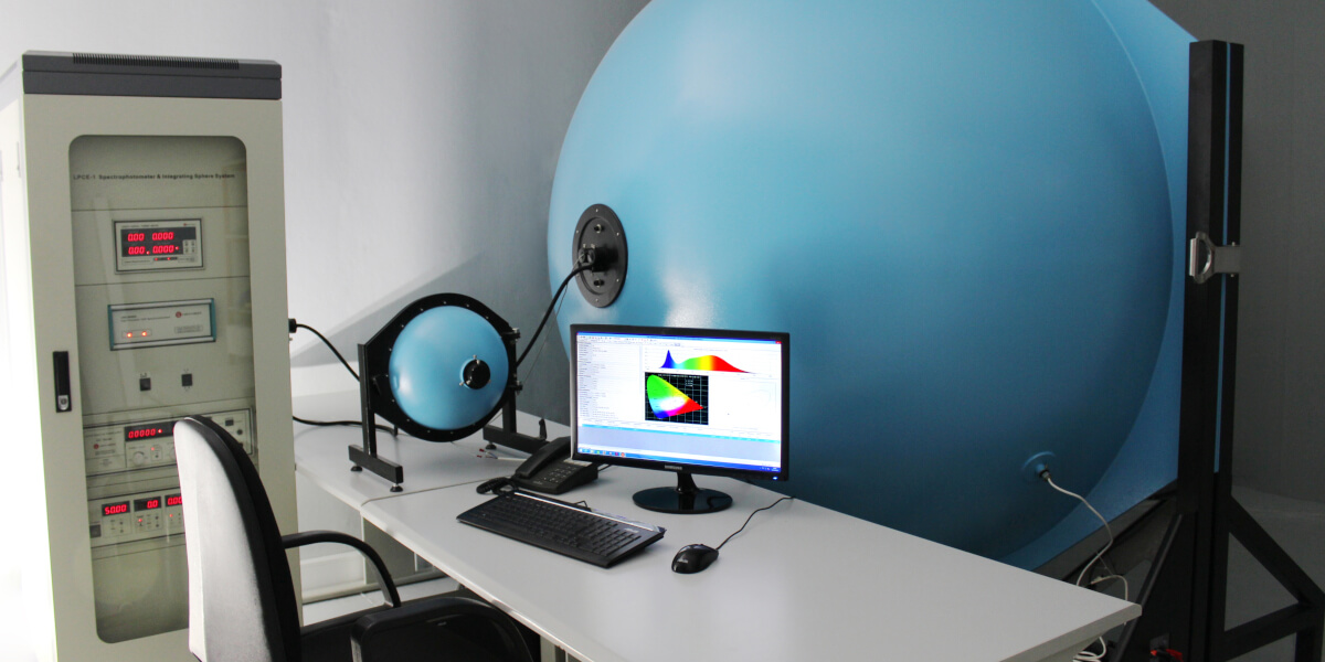 Espectrorradiómetro del laboratorio luminotécnico de Nexled