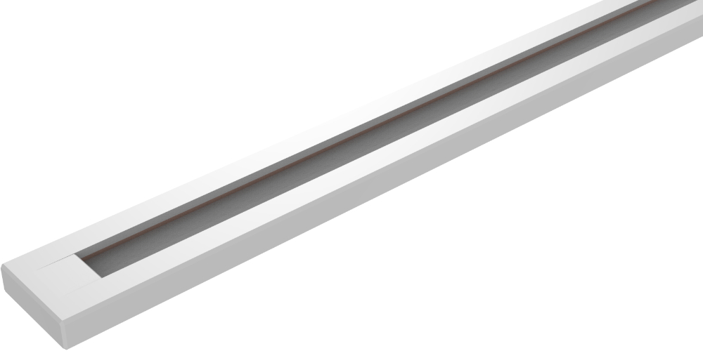 Calha magnética branca