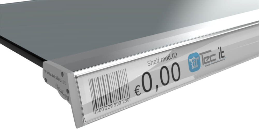 Shelf LED Eco em alumínio